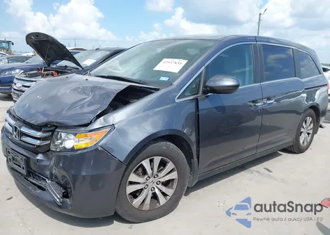 2014 Honda Odyssey Ex z USA, uszkodzony, nr VIN 5FNRL5H43EB077568